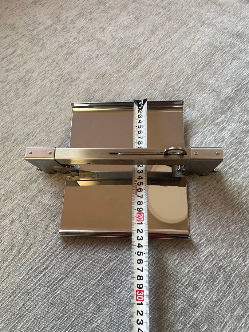 新考社 安全ロック付 一斗缶ハンガー ステンレス