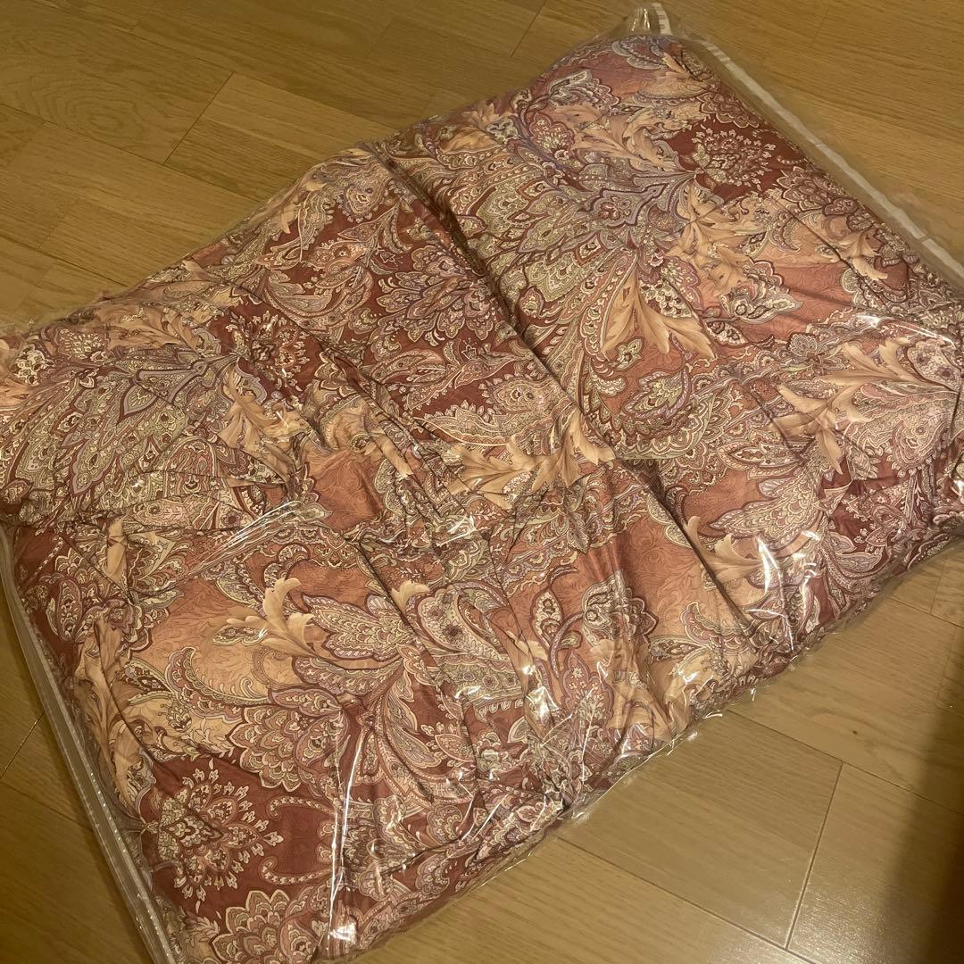 モリリン　羽毛掛け布団　シングル　ピンク