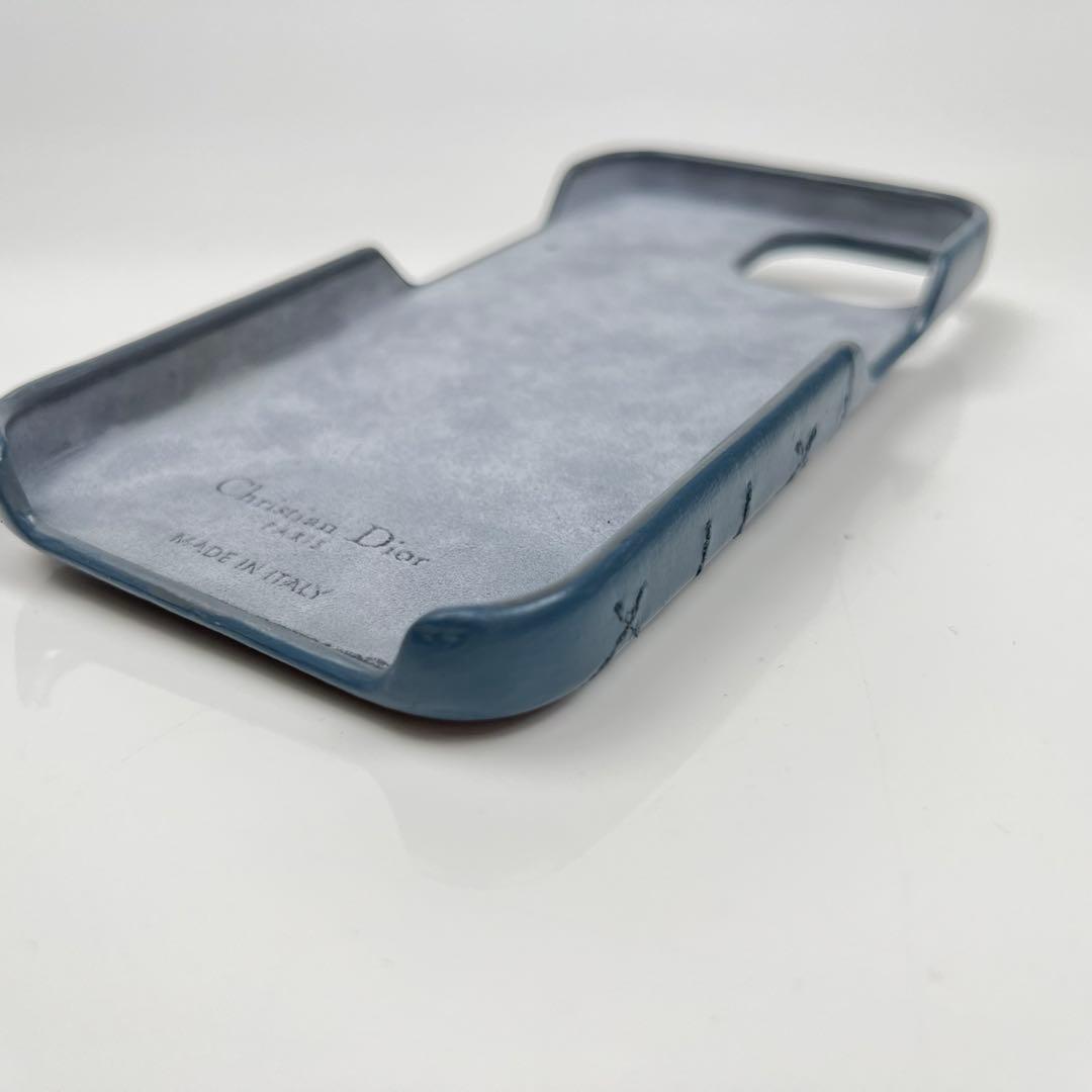 【極美品】LadyDior iPhone15 ケース カナージュ ラムスキン