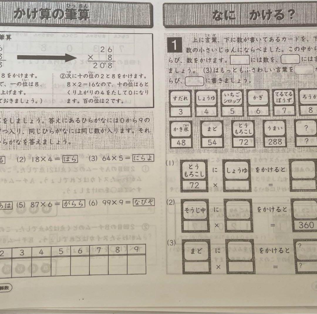 サピックス　3年 算数・国語　年間　フルセット SAPIX