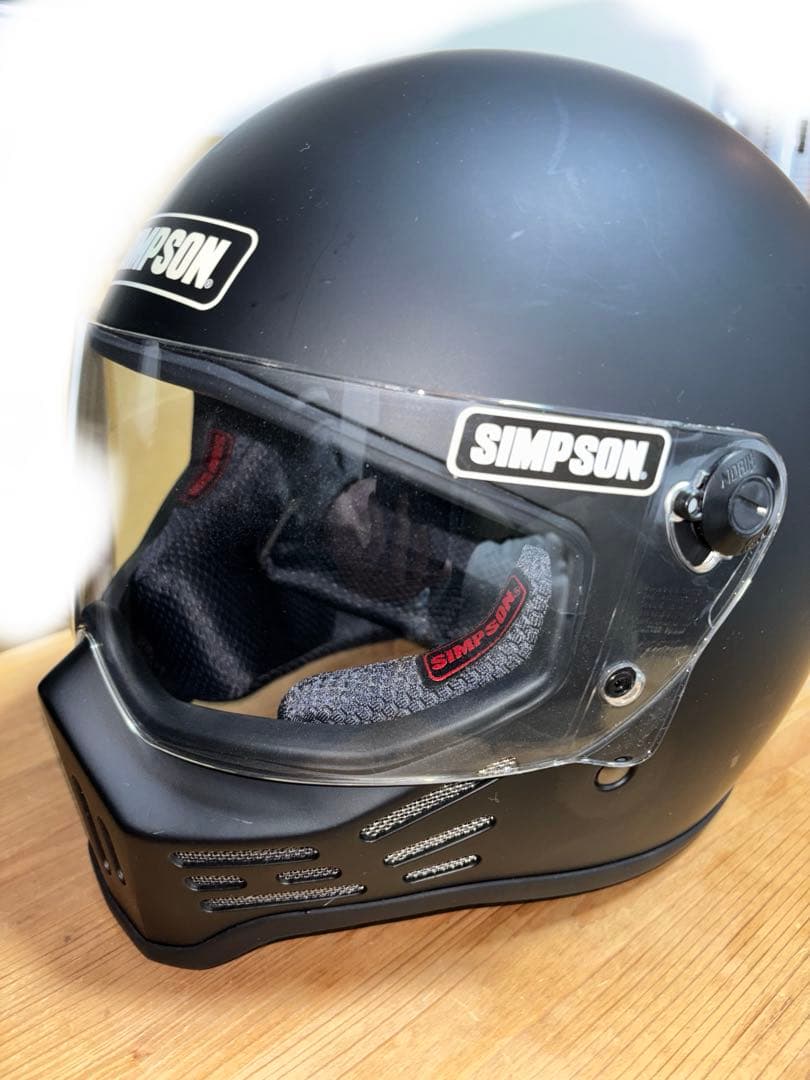 SIMPSON シンプソン M30 ヘルメット マットブラック 59cm