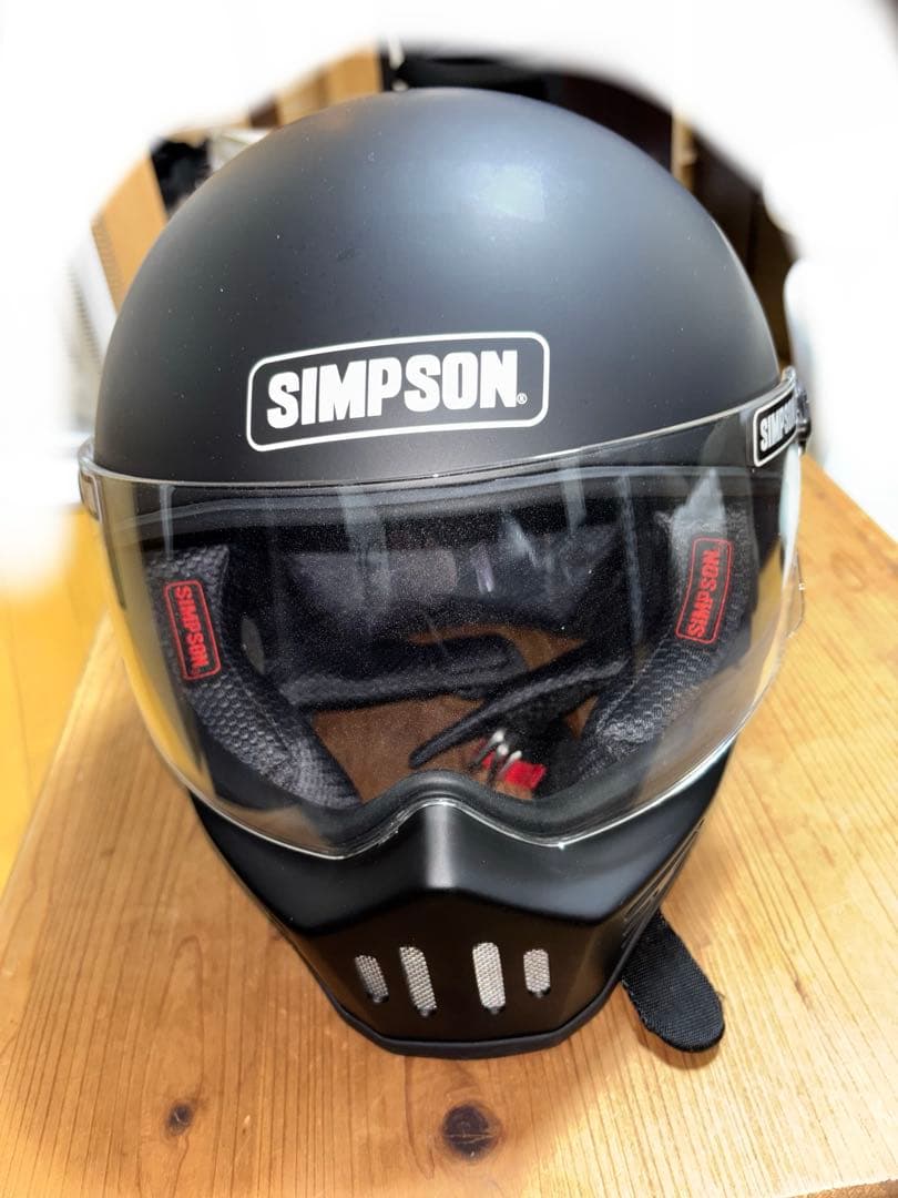 SIMPSON シンプソン M30 ヘルメット マットブラック 59cm