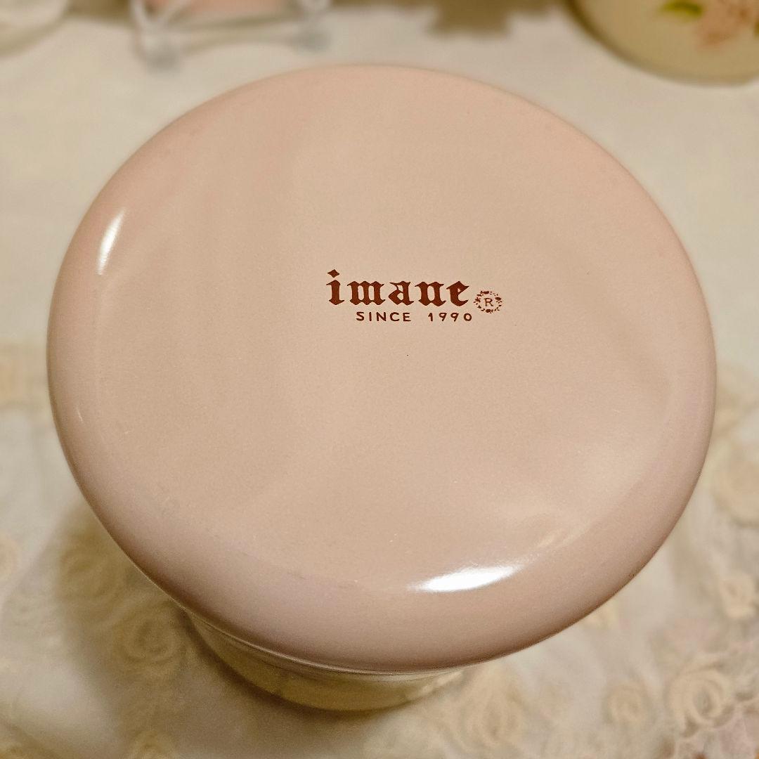 イマン imane ダイアナローズ ツールスタンド3個 ホーロー ペン立て