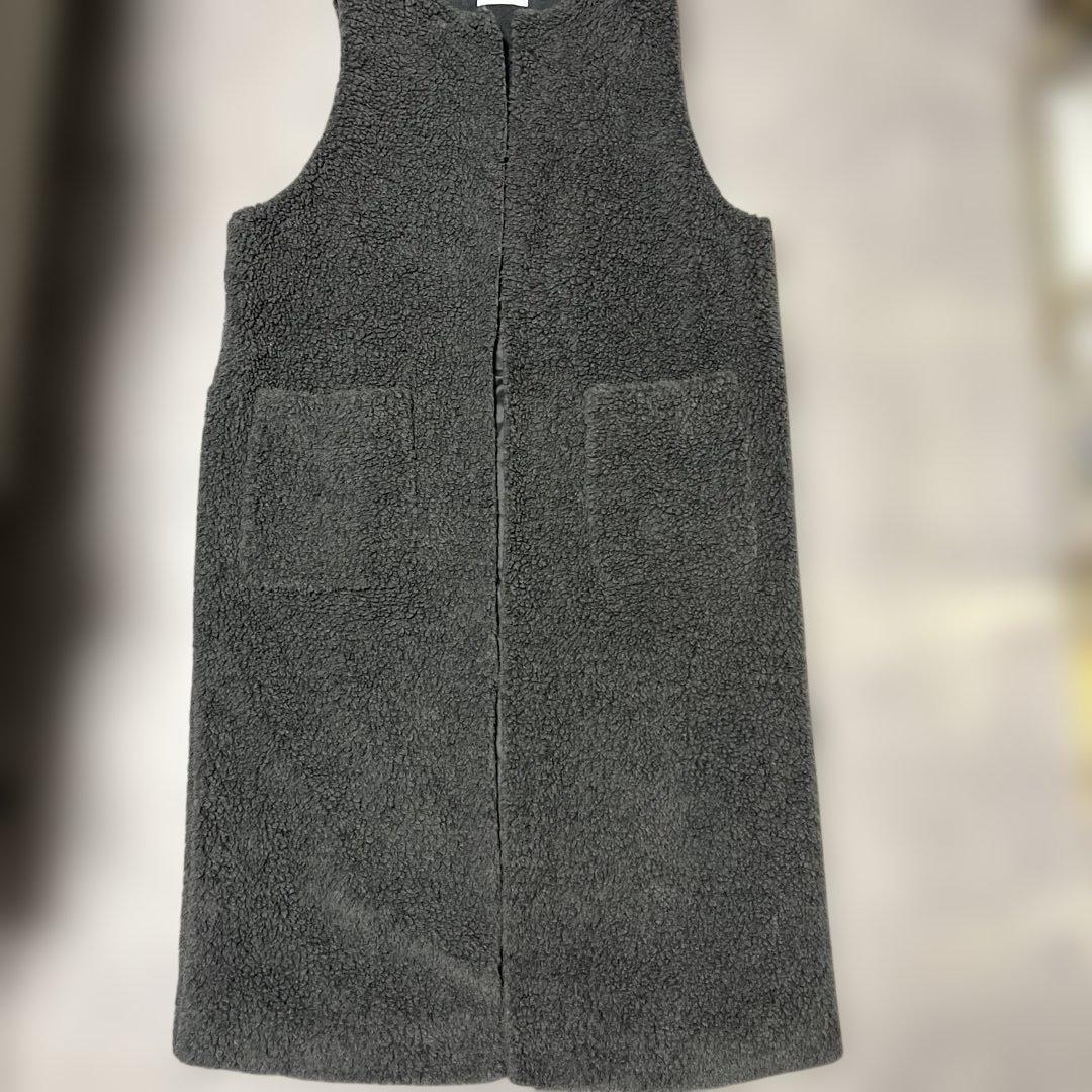 ❤︎最終価格❤︎SACRA ボアロングジレ　グレー