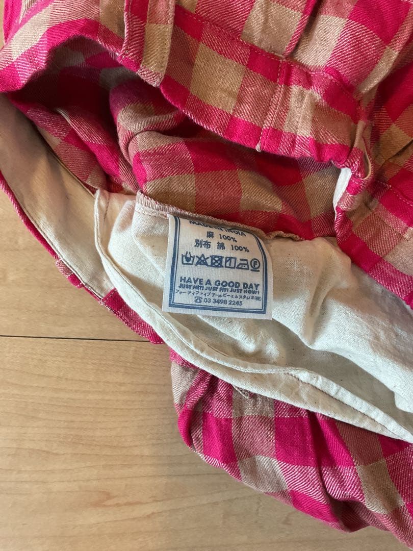 45r インドリネンツイルのブルマパンツ