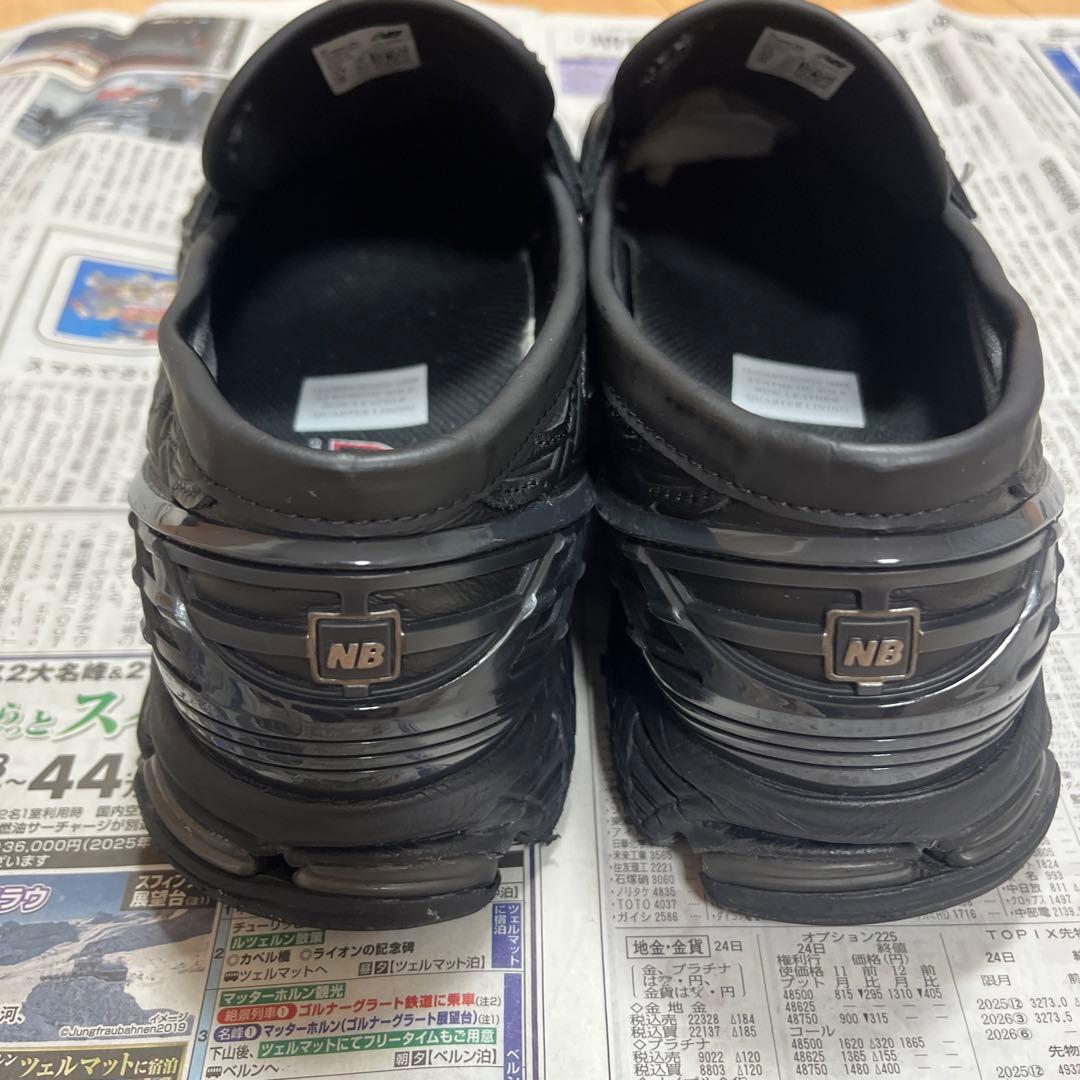 New Balance 1906L トリプルブラックローファー　28