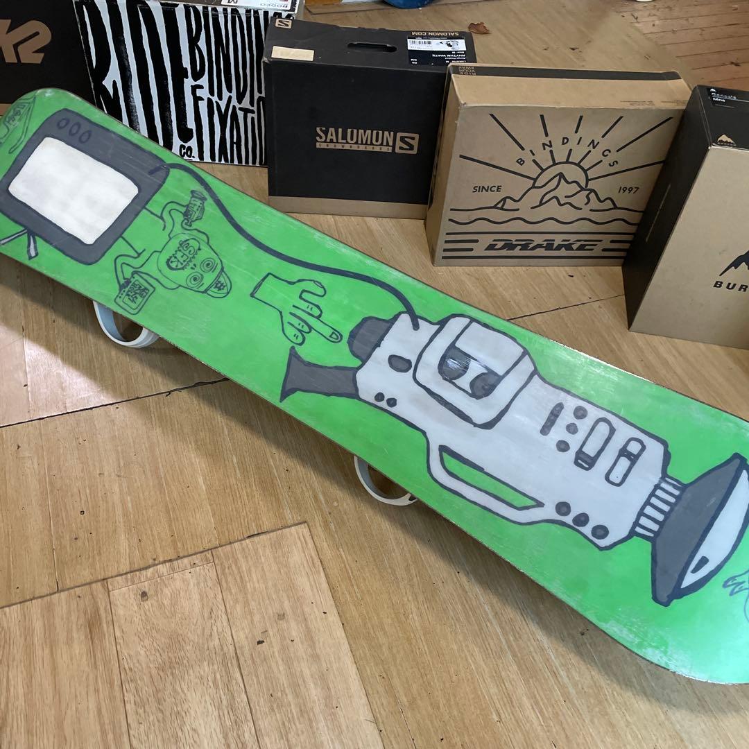 SALOMON×5150　サロモン　スノーボードセット　バインディング付き