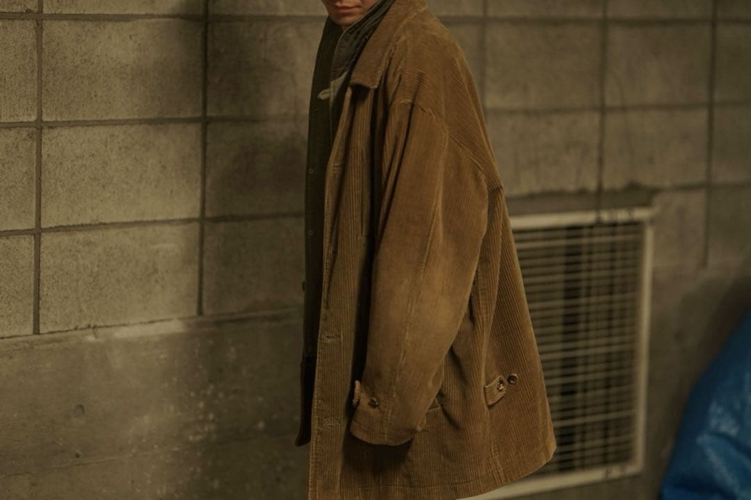 91aw 田中オム 2着セット コムデギャルソンオム コーデュロイ コート