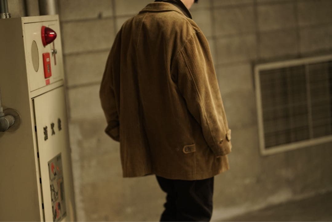 91aw 田中オム 2着セット コムデギャルソンオム コーデュロイ コート