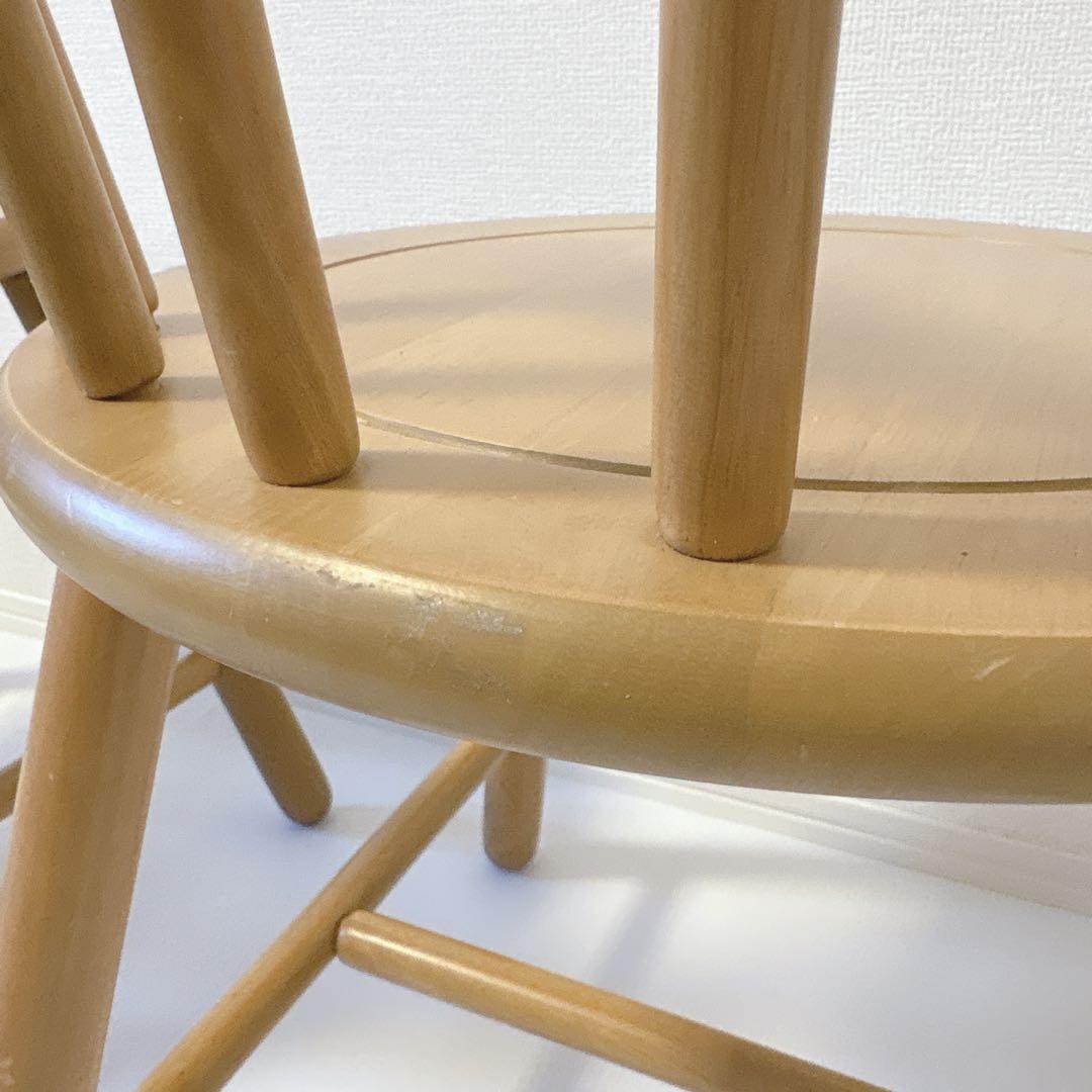 小泉産業 ウィンザーチェア ダイニングチェア アンティーク コイズミ レトロ ①