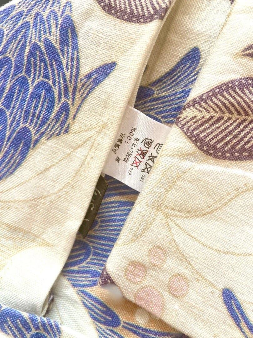 着物屋くるり　オリジナル　麻の名古屋帯