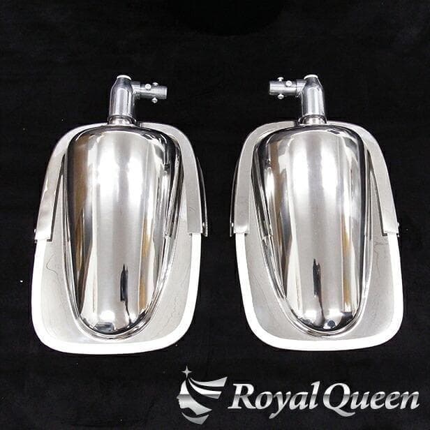 0662 復刻版 ステンレス製 五光ミラー 鏡面 ハイウェイミラー 高速ミラー