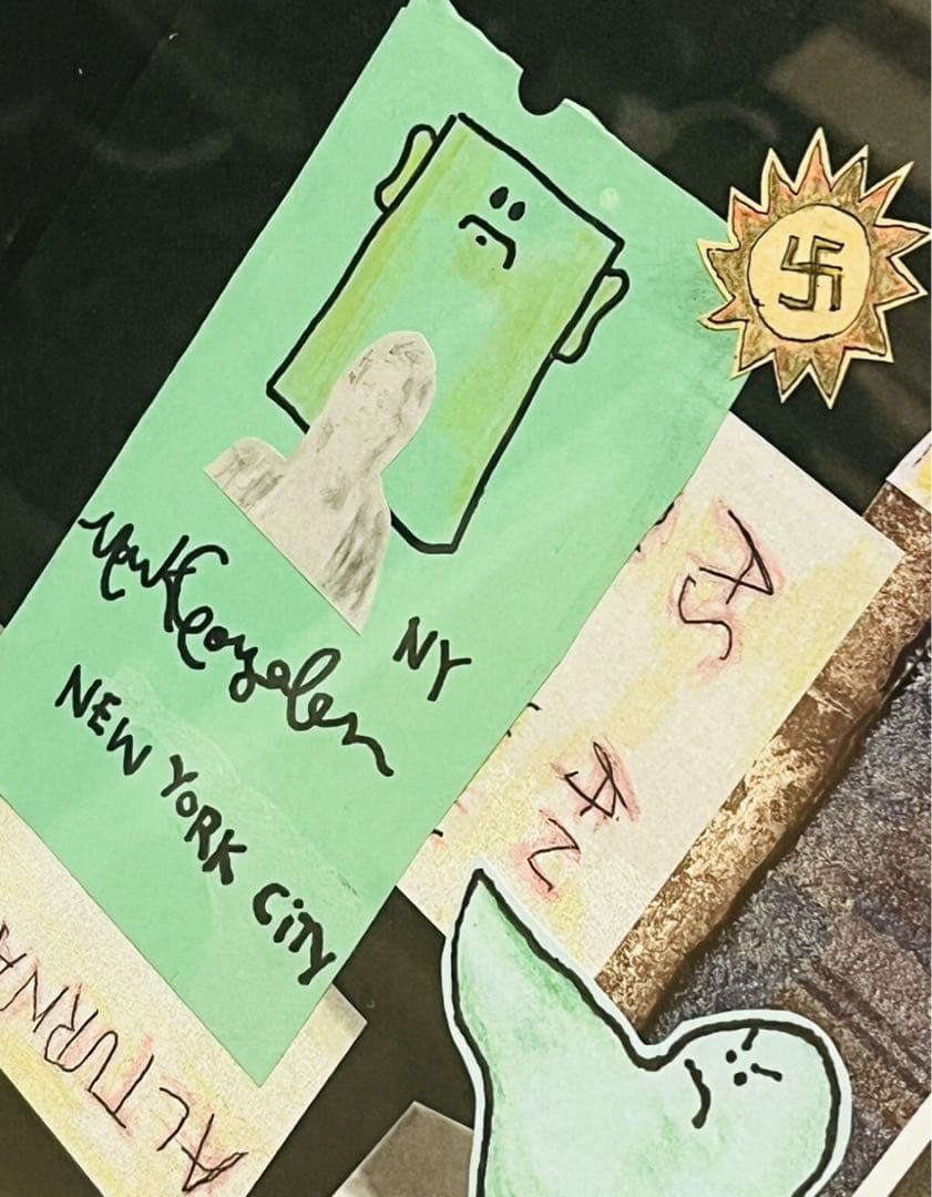 mark gonzales マークゴンザレス 原画 アート supreme