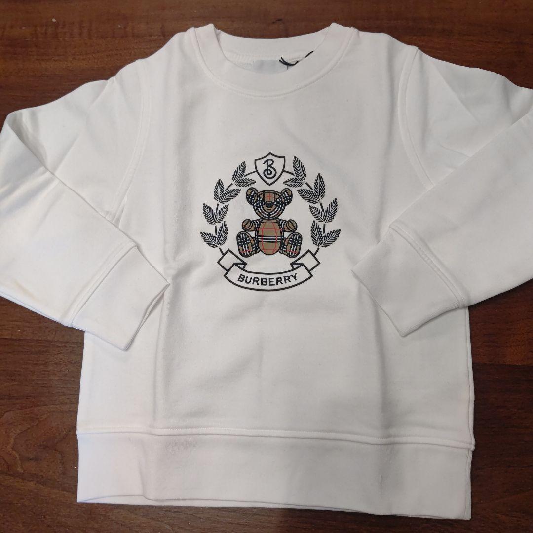 BURBERRY ホワイト トレーナー