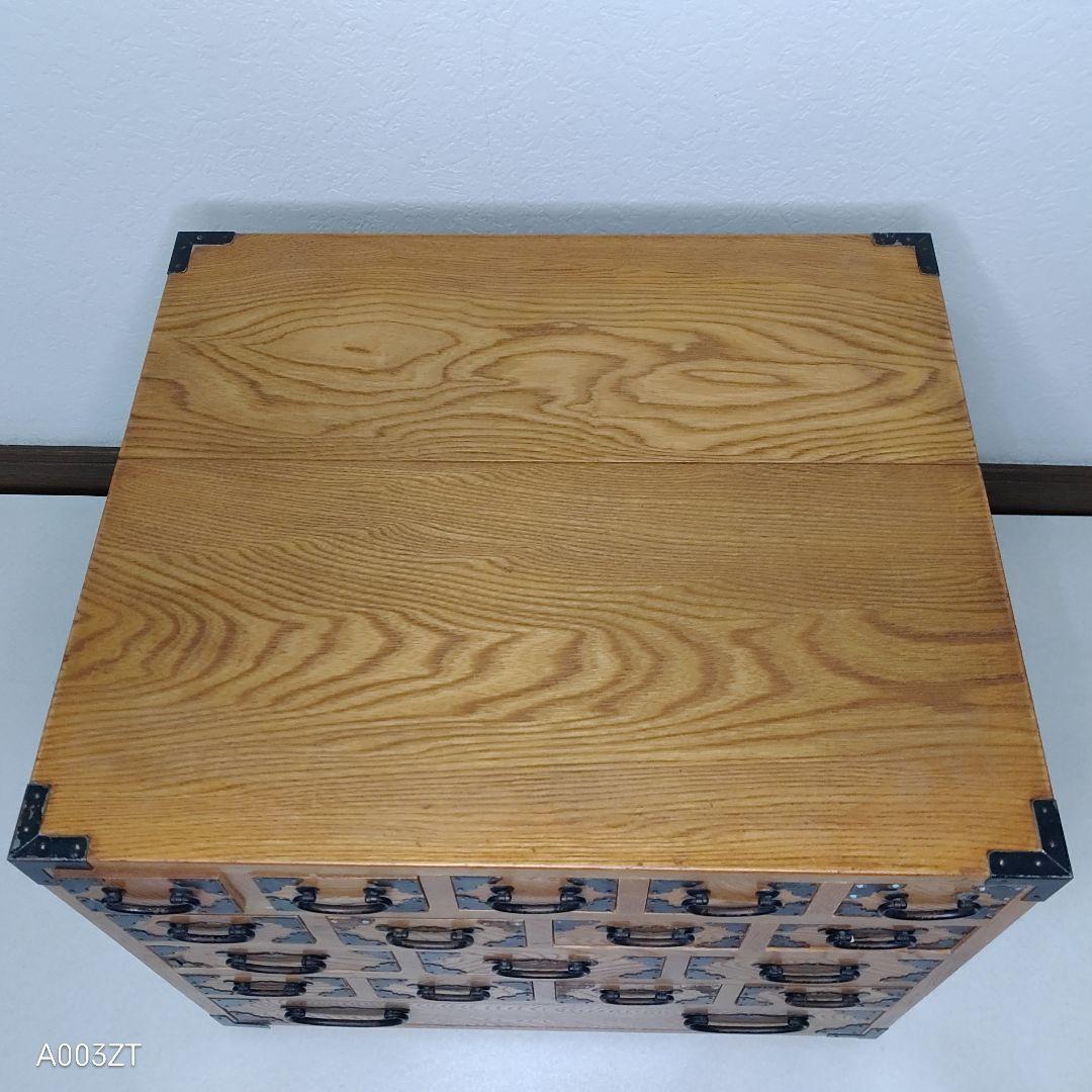 薬箪笥 薬箱 小引き出し 小物入れ 昭和レトロ 5段 17杯