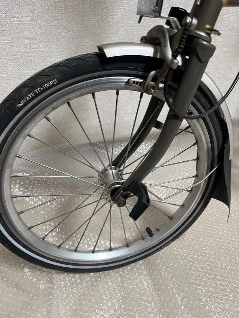 Brompton ブロンプトン　Mライン　折りたたみ自転車　グリーン