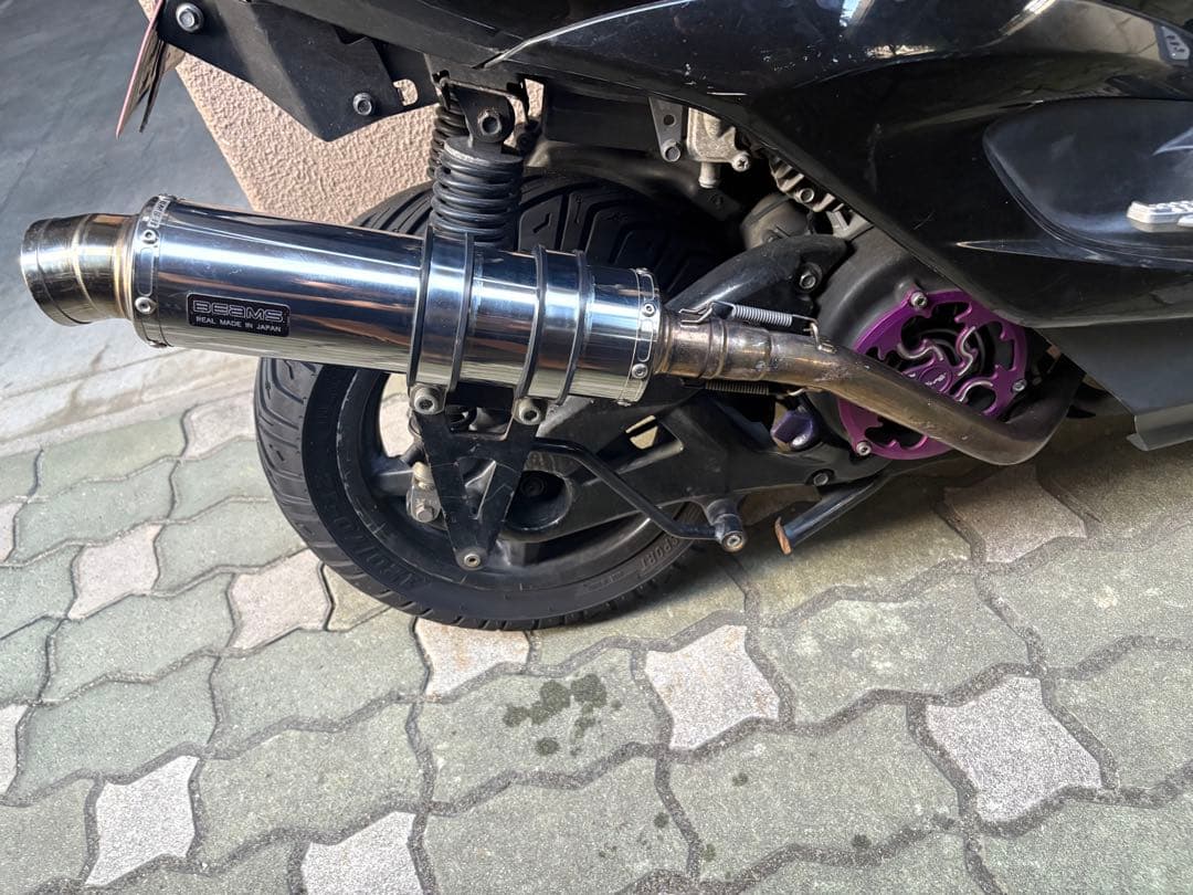 シグナス3型 BEAMS REVOレーシング マフラー