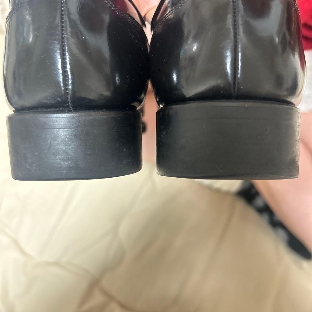 ✨高級ライン ✨リーガル ストレートチップ 25AR ブラック 内羽根　25.5