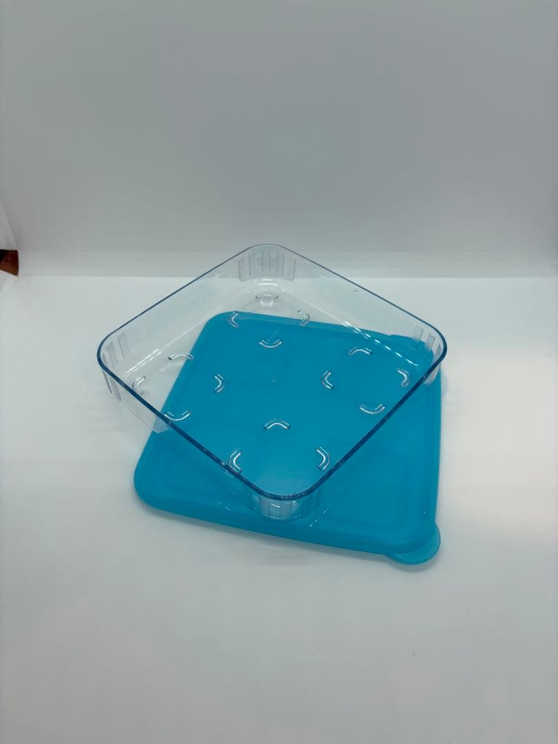 【新品未使用】タッパーウェア クリアメイト ブルーカラースペシャルセット