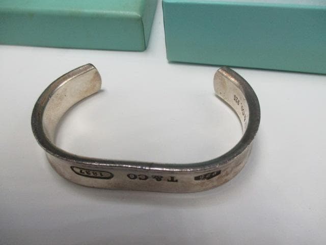 送料無料　ティファニー バングル【1837】シルバー925 ブレスレット
