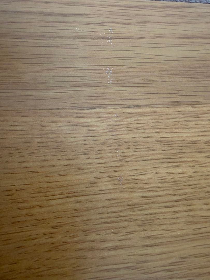 【薬剤師 よしこ出品】ニトリ / 天然木スリムデスク(幅90cm)