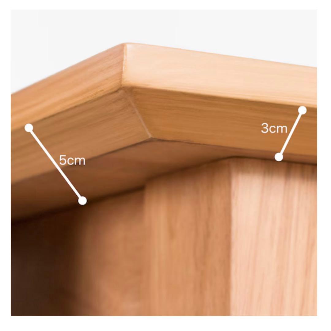 【薬剤師 よしこ出品】ニトリ / 天然木スリムデスク(幅90cm)