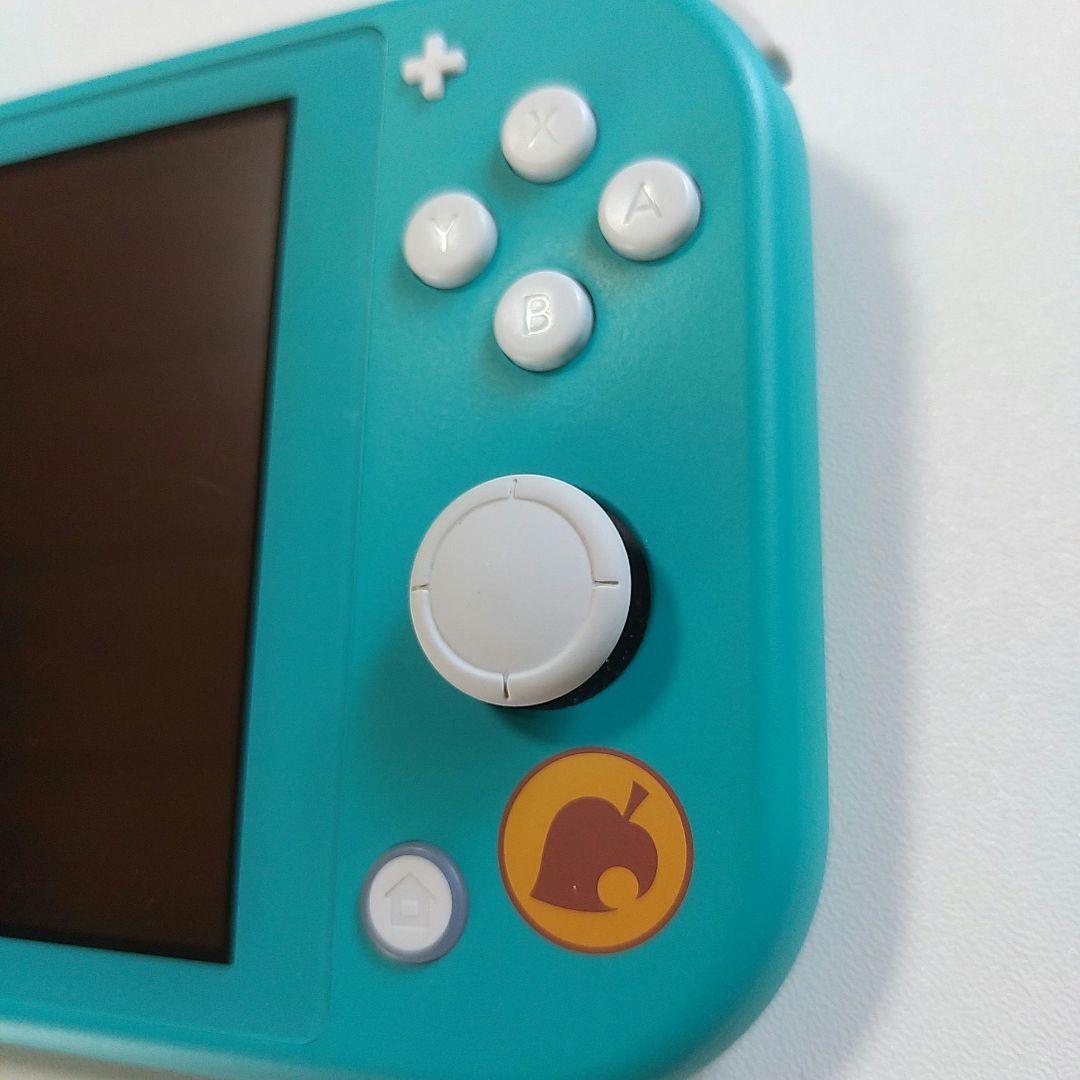 【switchライト本体】どうぶつの森セット まめきち&つぶきちアロハ柄