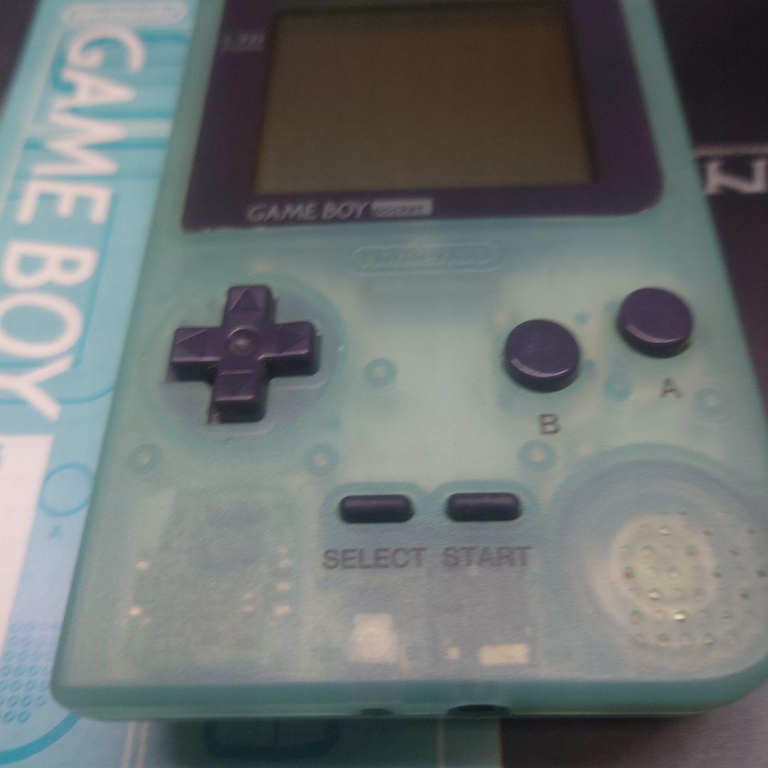 ゲームボーイポケット　ほぼ新品　★★★極美品　廃盤　超激レア　アイスブルー