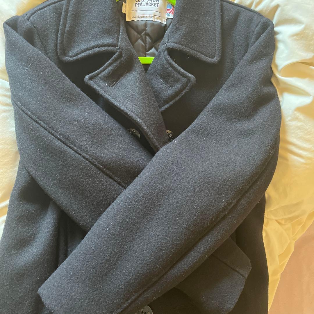 Schott NYC U.S. 740N Pea Jacket サイズ40