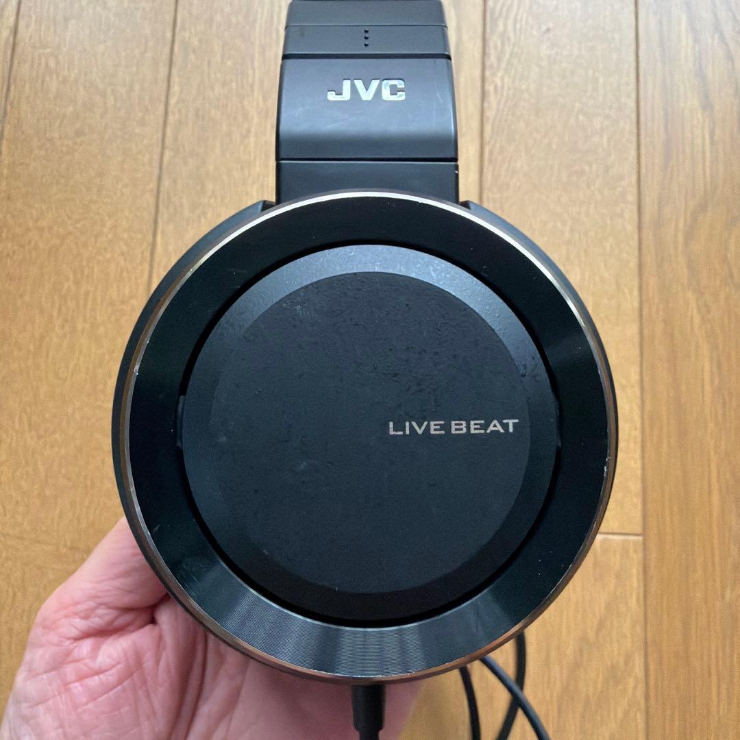 JVC LIVE BEAT ブラック 有線ヘッドセット　HA-SZ2000