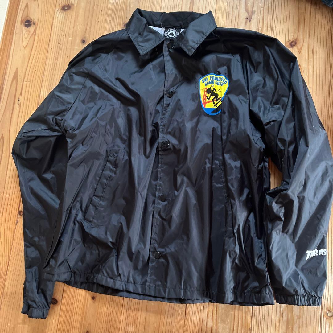 THRASHER サンフランシスコ ボムスクワッド コーチジャケット