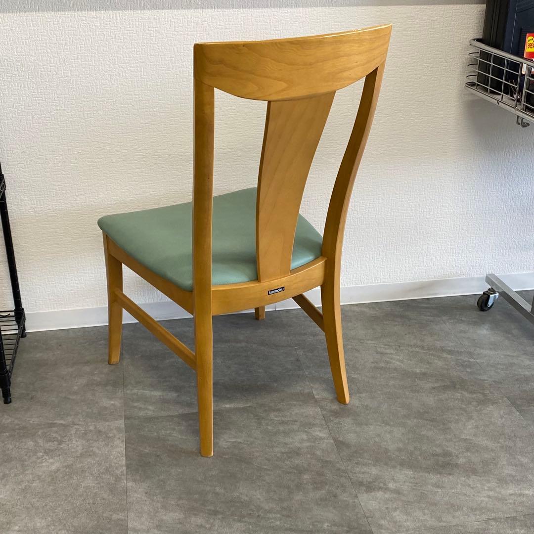 引取限定 札幌 karimoku カリモク ダイニングチェア 4脚セット D31