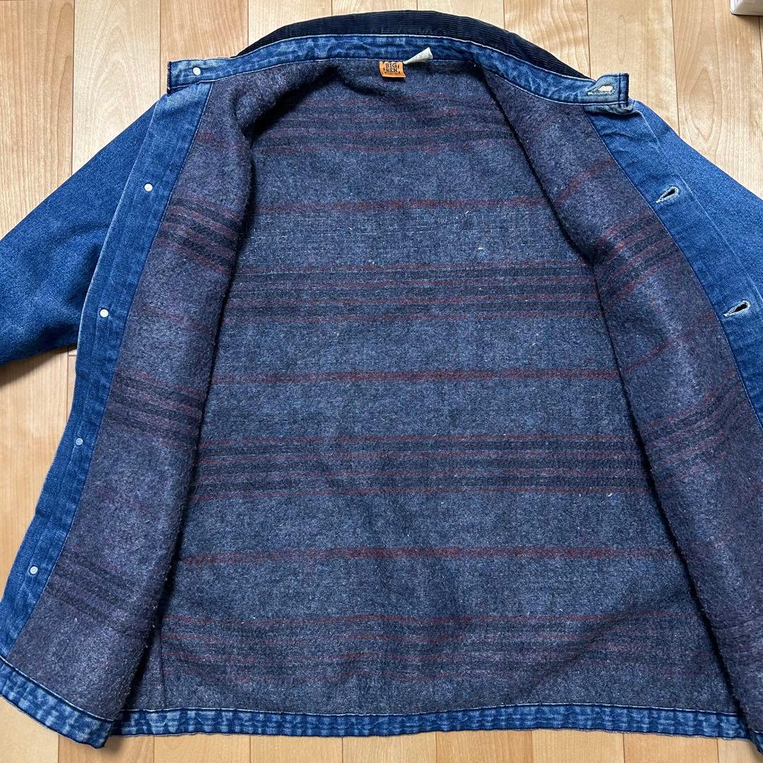 70s-80s BIG BEN デニムカバーオール 裏地ブランケット USA製