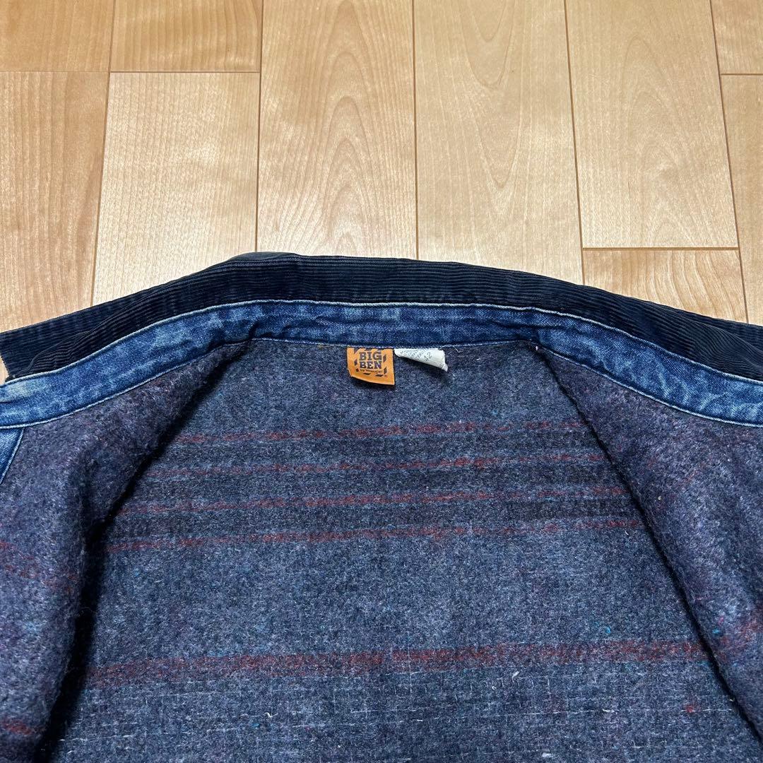 70s-80s BIG BEN デニムカバーオール 裏地ブランケット USA製