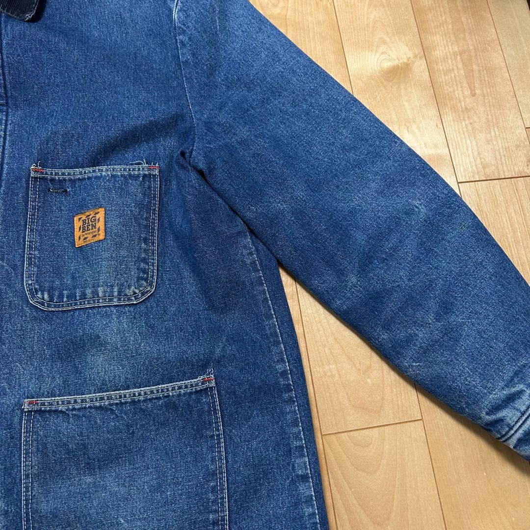 70s-80s BIG BEN デニムカバーオール 裏地ブランケット USA製