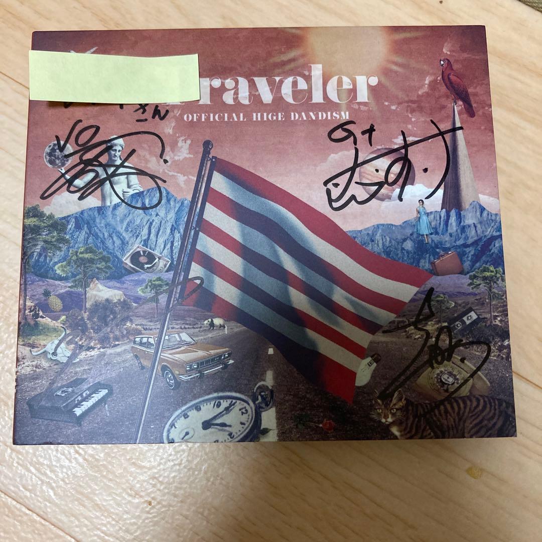 髭ダンディズム　Traveler 直筆サイン入り