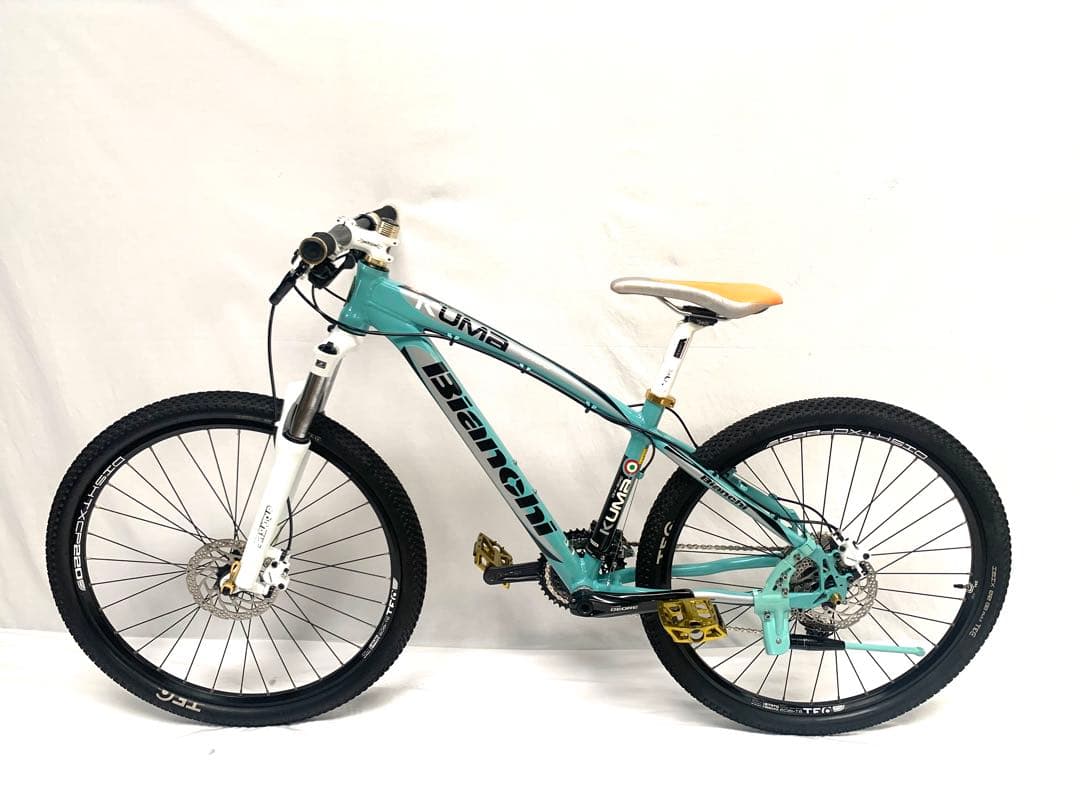 【即乘】送料無料 Bianchi 油圧式ディスクブレー MTB KUMA 30速