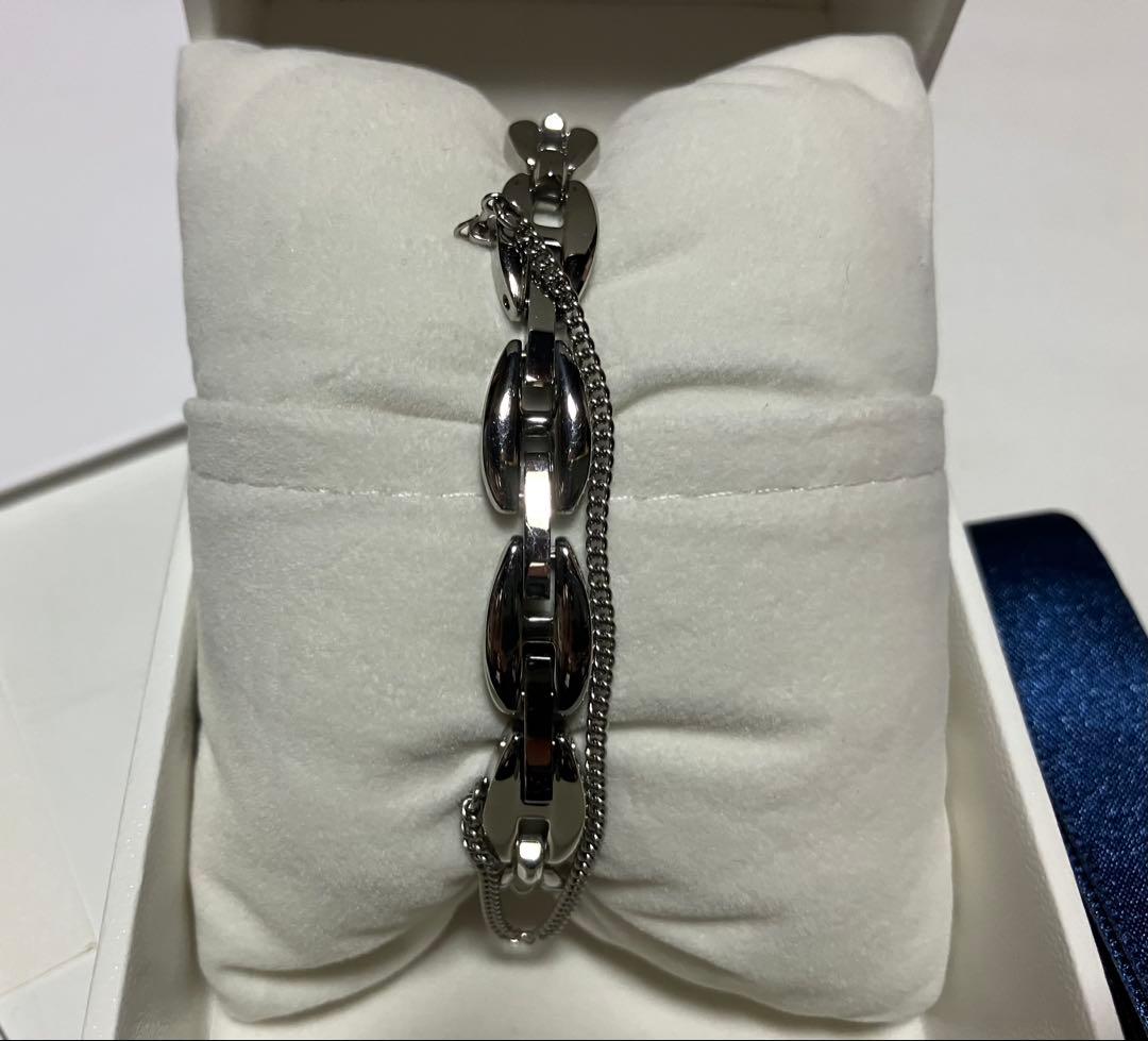 稼動品 4℃ ストーン付 ソーラー式腕時計