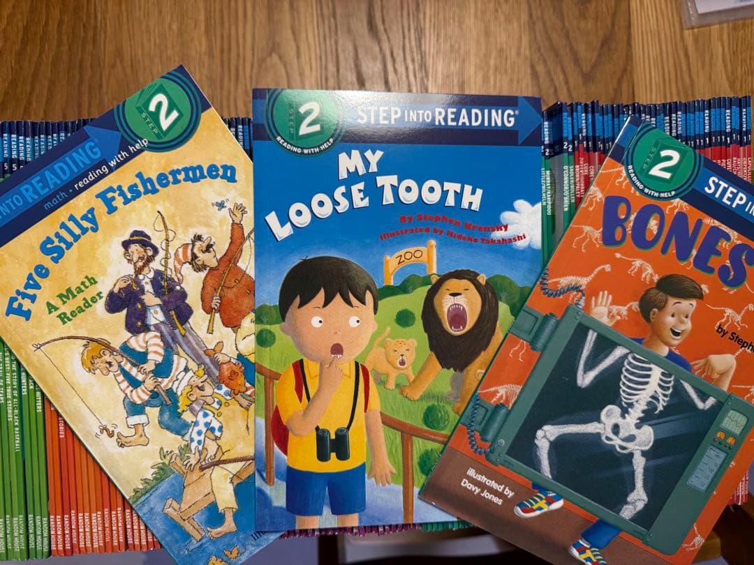 本日まで！Step into Reading L1-L5 フルセット　138冊