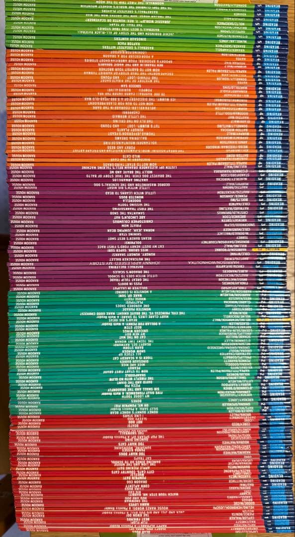 本日まで！Step into Reading L1-L5 フルセット　138冊