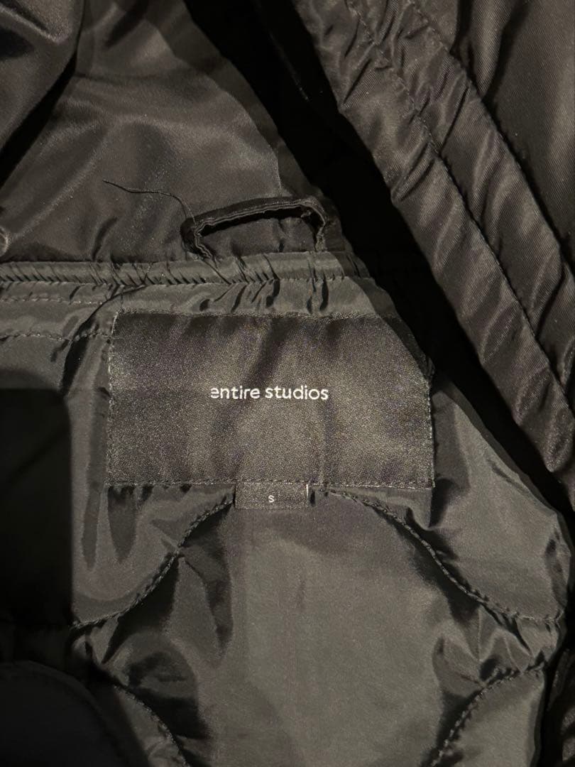 ENTIRE STUDIOS XB-70 ボンバージャケット　ブラック　S