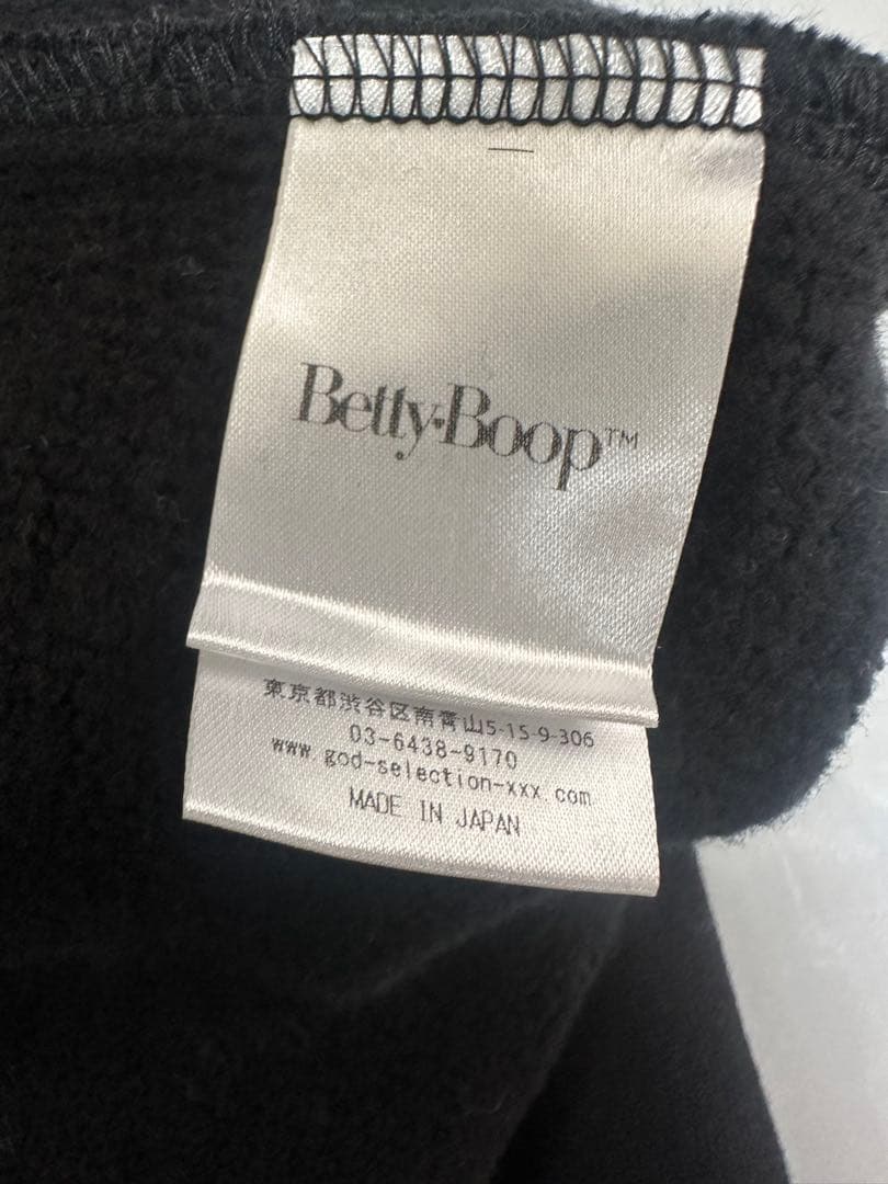 GOD SELECTION XXX ベティ・ブープ スウェット