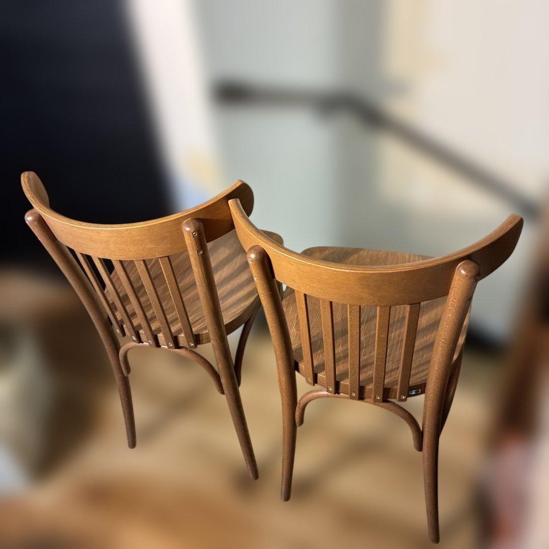 最終金額　TON ベントウッドチェア 2脚セット チェコ製 現地渡し