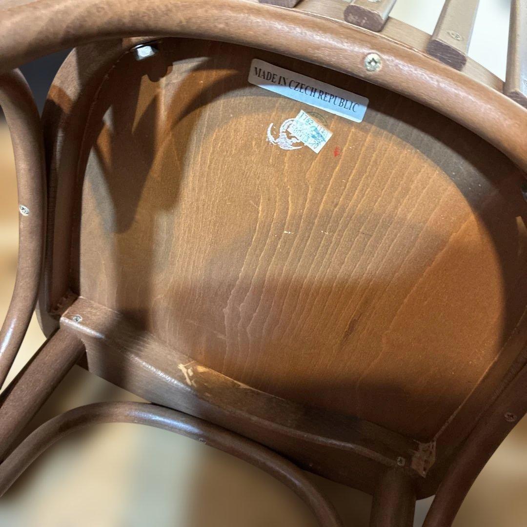 最終金額　TON ベントウッドチェア 2脚セット チェコ製 現地渡し
