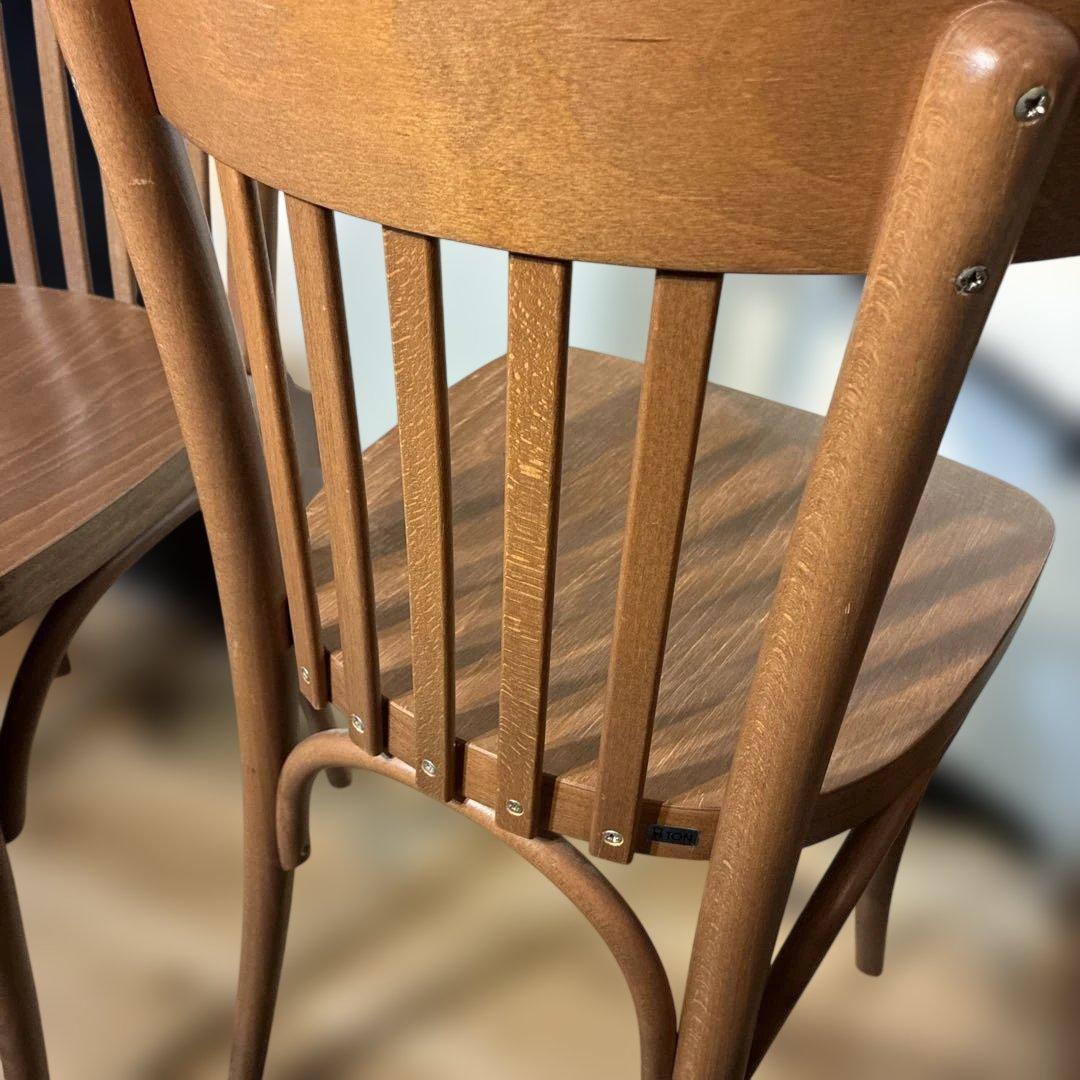 最終金額　TON ベントウッドチェア 2脚セット チェコ製 現地渡し