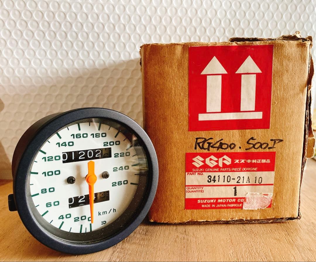 スズキ RG400/500Γ 260kmバイクスピードメーター