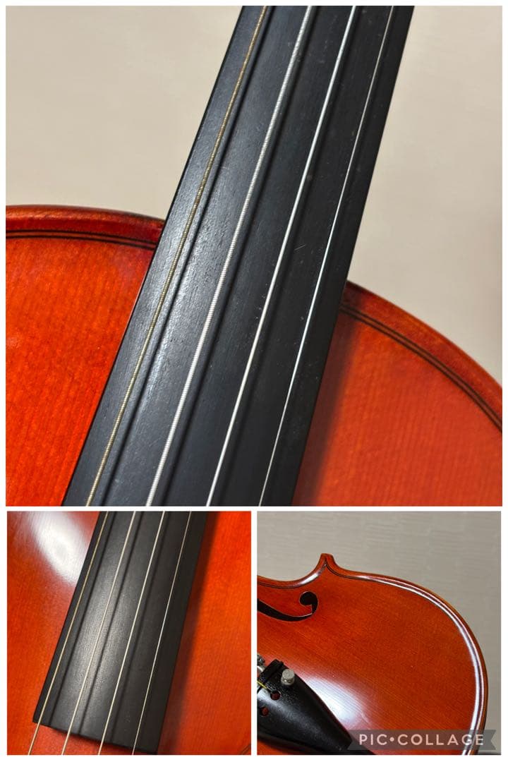 【美品】スズキ　バイオリン　No.330 3/4 1995年 虎杢