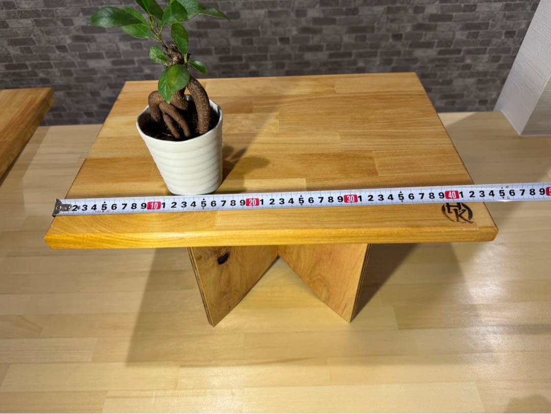 Hioki テーブル 木製 折りたたみ式 キャンプ アウトドア 作業台