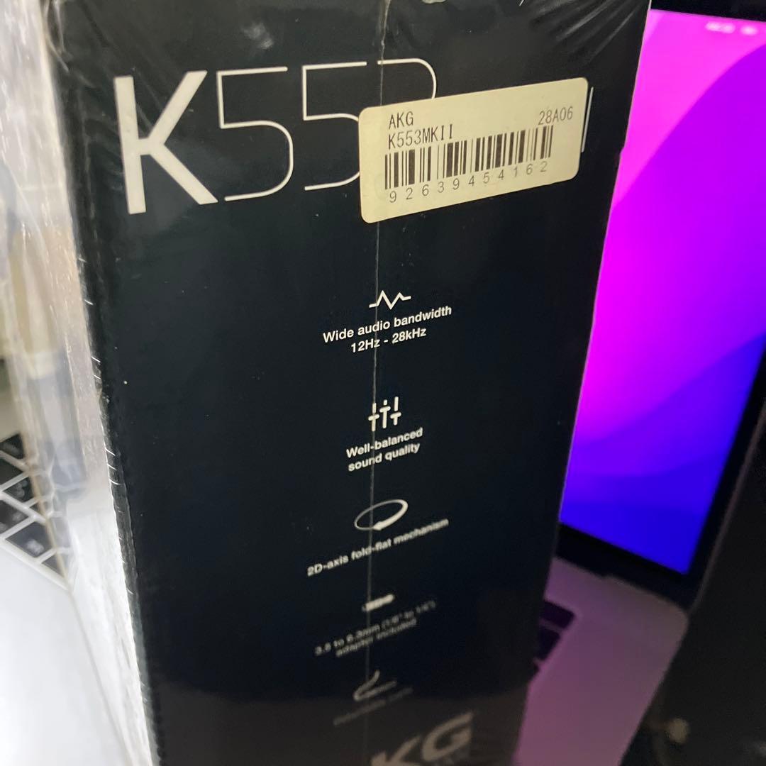 k*u様 AKG K553 MKII クローズドバックヘッドフォン