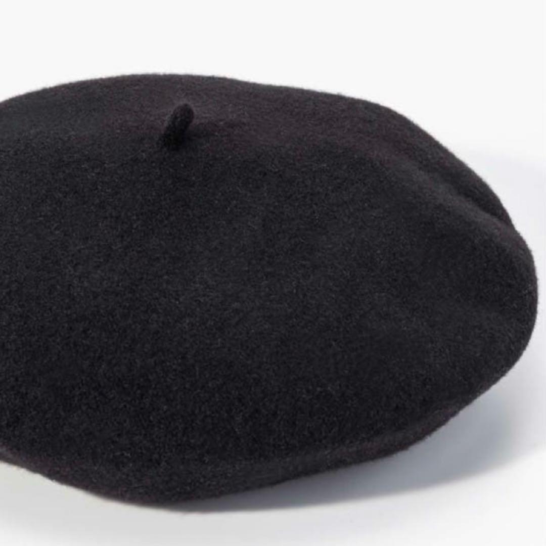 MAISON MARGIELA ブラック ベレー帽 マルジェラ